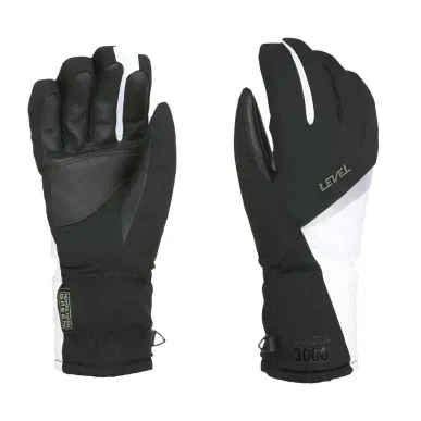 Level Alpine Black-White - Women's Ski Gloves