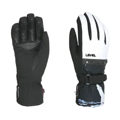 Level Venus Black-White - Women's Ski Gloves