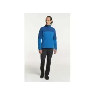 Tenson Himalaya Half Zip Fleece Blue - Men's Hiking Midlayer