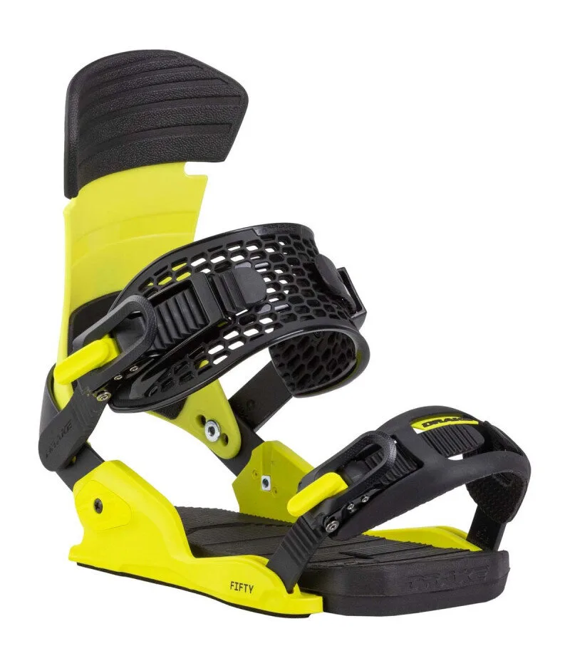 Drake Fifty Lime/Black 2026 - Men's Snowboard Bindings Drake Fifty Lime/Black 2026 - Men's Snowboard Bindings