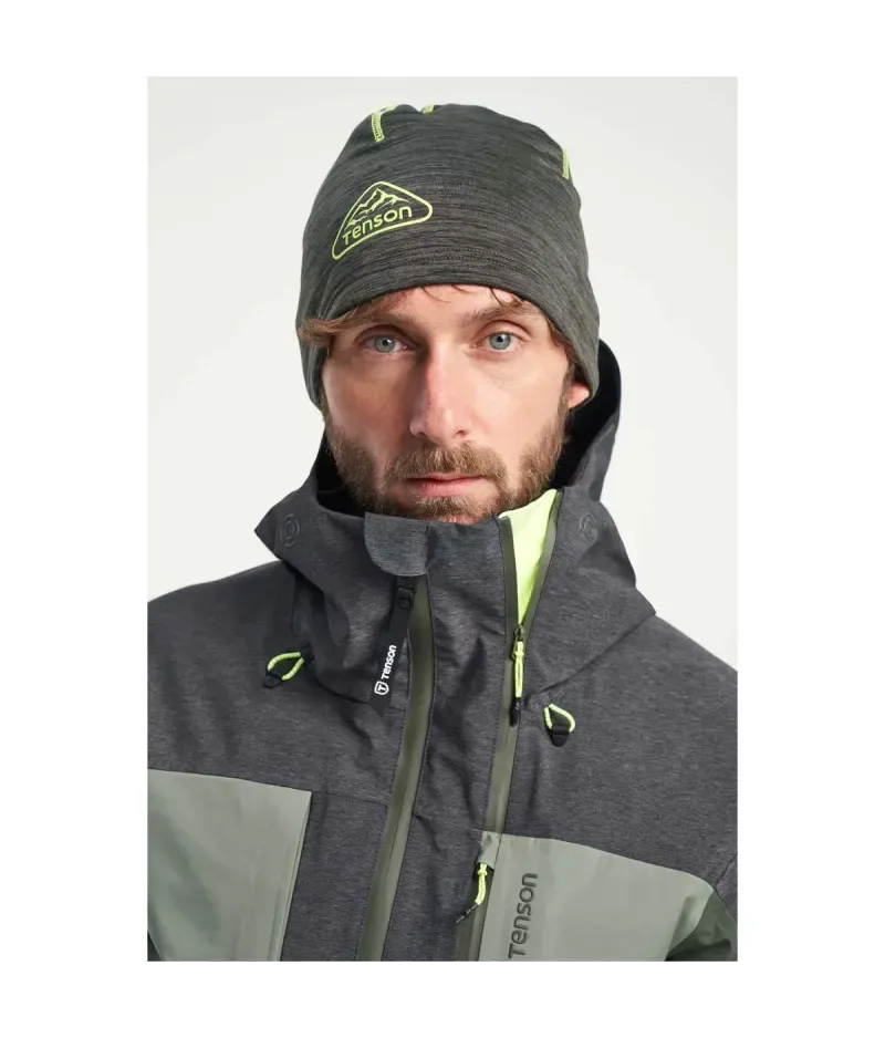Tenson Ski Touring Beanie Grey Green | Шапка Tenson Ski Touring Beanie Grey Green | Шапка