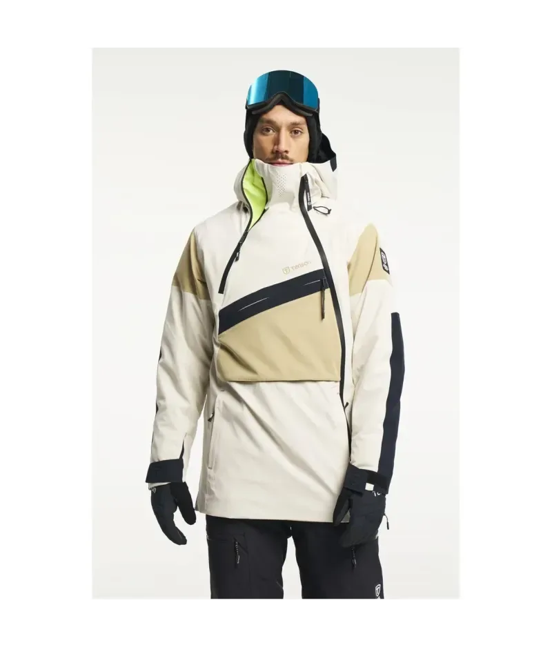 Tenson Aerismo Jackorak 2.0 Offwhite - Men's Ski Jacket
