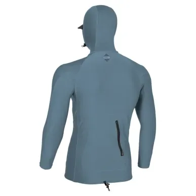 O'Neill Hyperfreak L/S Bluefusion/bluefusion IQ9, Blue Fusion – мъжка блуза с UV защита – изглед 2