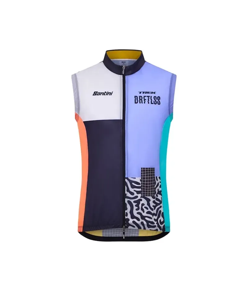 Trek Santini Driftless Team Replica Dark Blue/Light - Bike Vest