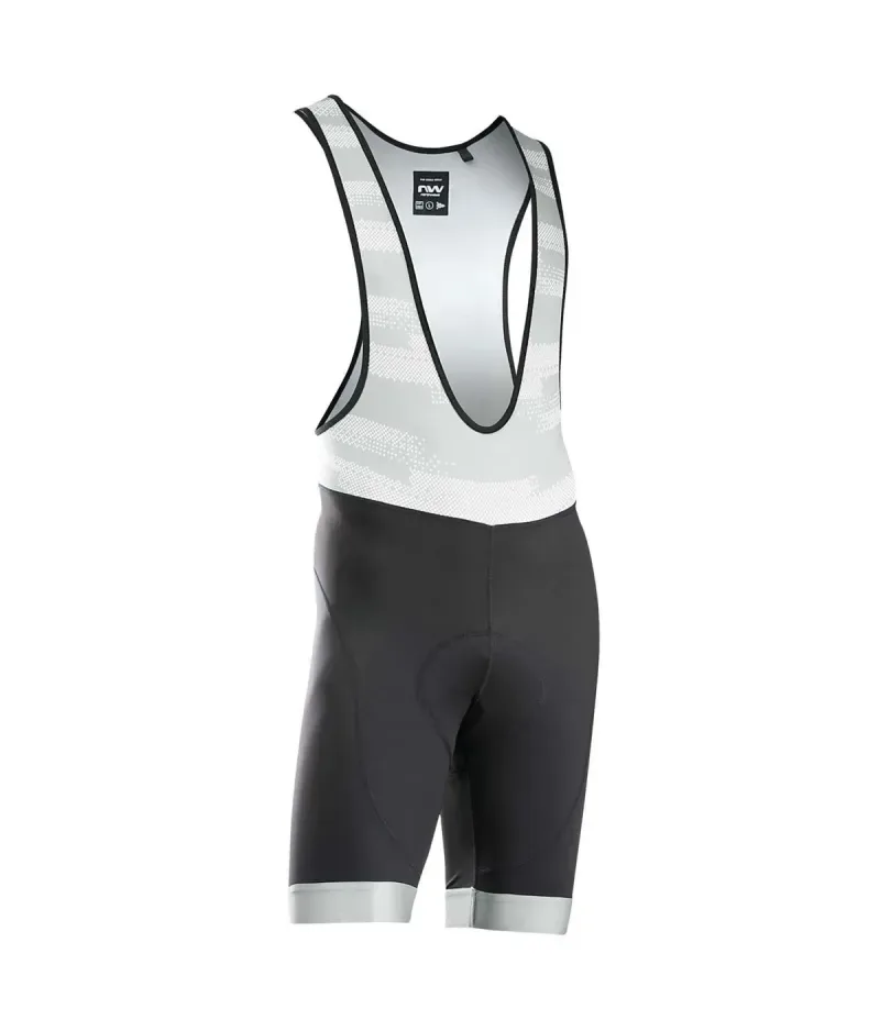 Northwave Active Evo Bibshort Black/Light Grey | Къс вело гащеризон