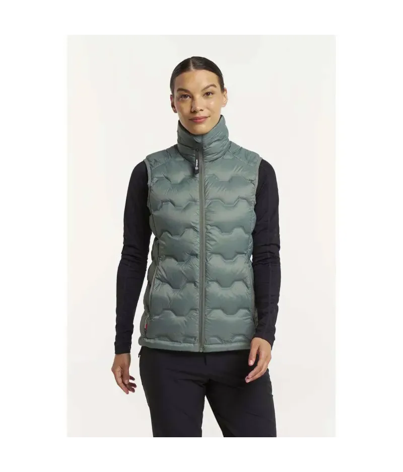 Tenson TXlite Shibui Down Grey Green | Дамски туристически елек
