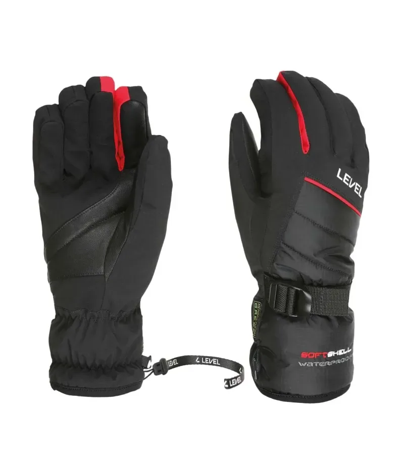 Level Champ Red - Men's Ski Gloves