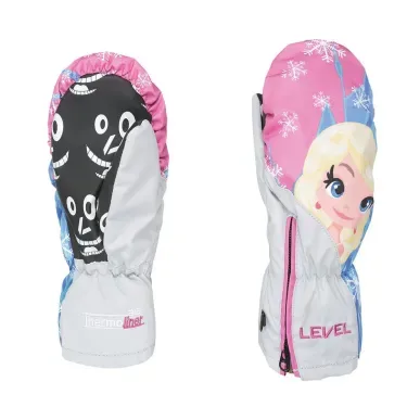 Level Lucky Mitt Blue - Kids' Ski Mittens