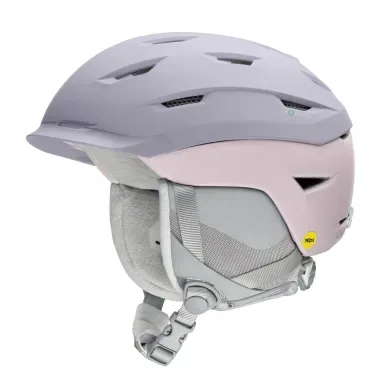 Smith Liberty MIPS Lunar Fog Blush – Ski Helmet – view 2