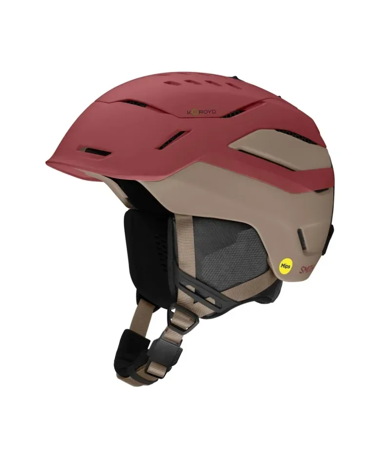 Smith Vantage 2 MIPS Matte Ironwood Bandit - Men's Ski Helmet Smith Vantage 2 MIPS Matte Ironwood Bandit - Men's Ski Helmet