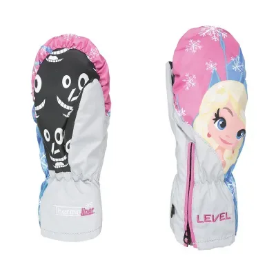 Level Lucky Mitt Blue - Kids' Ski Mittens