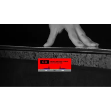 Lib Tech Quiver Killer 159 - кантът на Quiver Killer в профил с панела C3 (контрол, прецизност, мощ) на Lib Tech