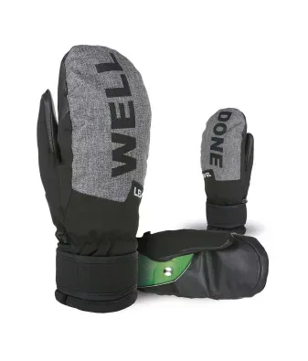 Level Space Mitt Anthracite | Ски ръкавици с един пръст