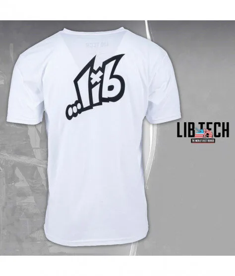 Lib Tech LIB White | Тениска