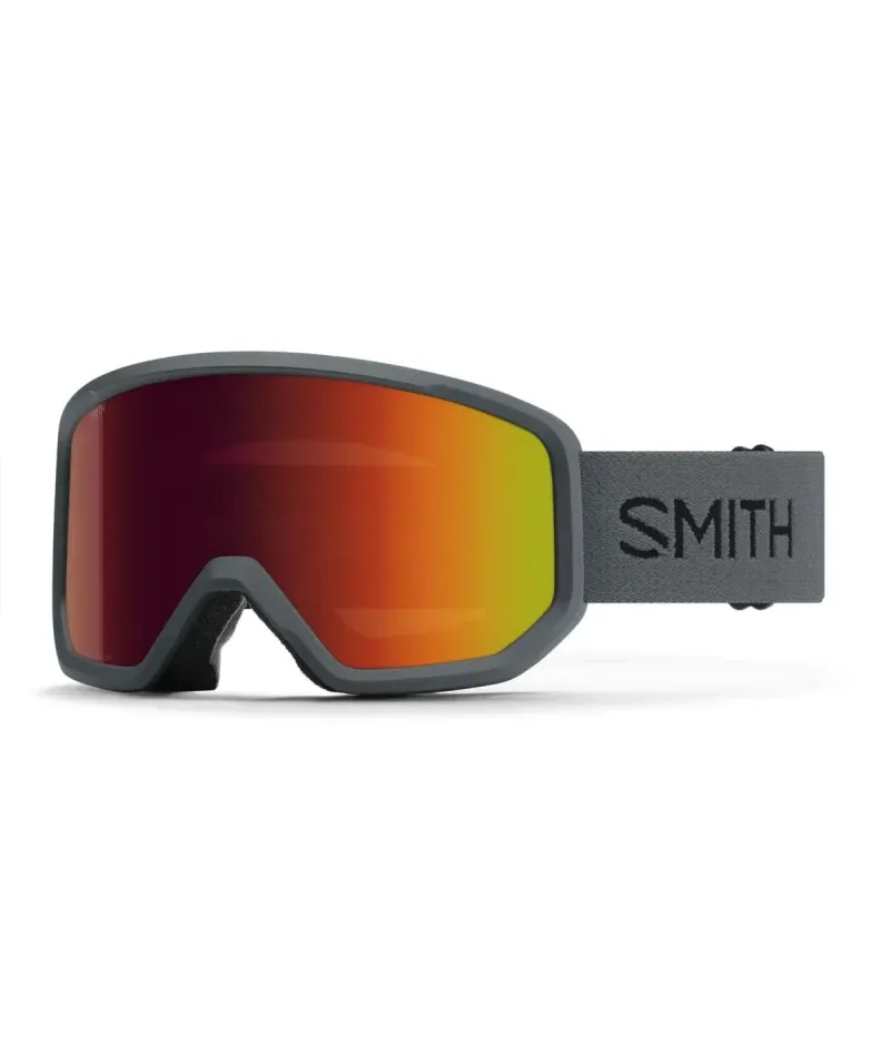 Smith Transfer Red Solx Mirror Antifog Slate - Men's Ski Goggles Smith Transfer Red Solx Mirror Antifog Slate - Men's Ski Goggles