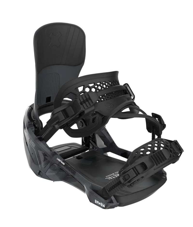Bent Metal Lightning Supermatic Black - Men's Snowboard Bindings