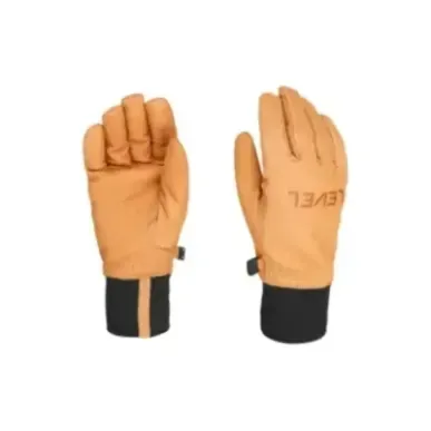 Level Rebel Beige - Men's Snowboard Gloves