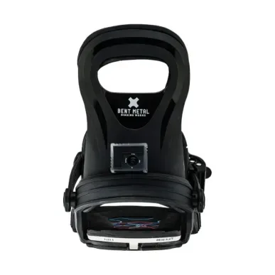 Bent Metal BMX Black – Kids Snowboard Bindings – view 2