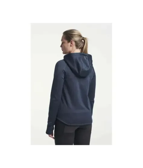 Tenson TXlite Midlayer Zip Dark Blue | Дамски суитшърт с качулка