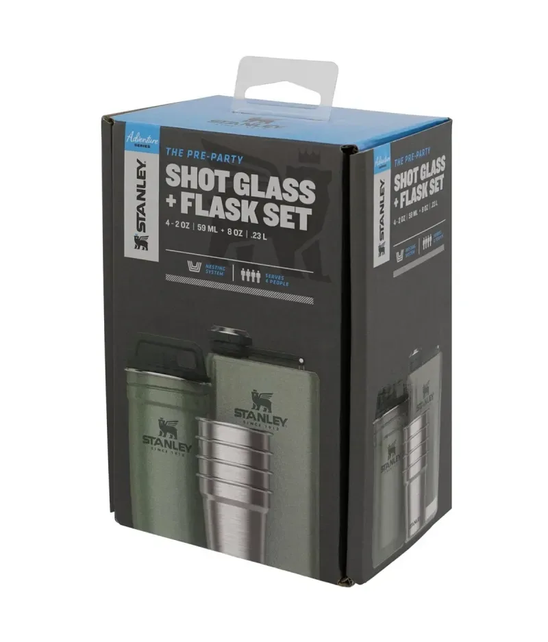 Stanley Pre-Party Shotglass + Flask Set | Чашки за шот Stanley Pre-Party Shotglass + Flask Set | Чашки за шот