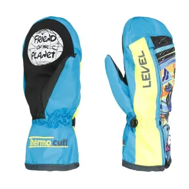 Level Dudy Mitt Light Blue 2024 - Kids' Ski Mittens