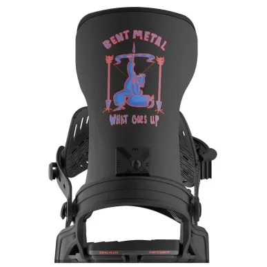 Bent Metal Axtion 2 Black/Blue/Red 2026 - Men's Snowboard Bindings