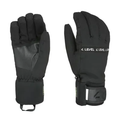 Level Hawk Black - Ski Gloves