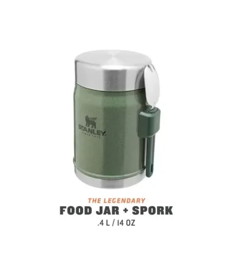 Stanley Legendary Food Jar + Spork 14oz Hammertone | Термос за храна