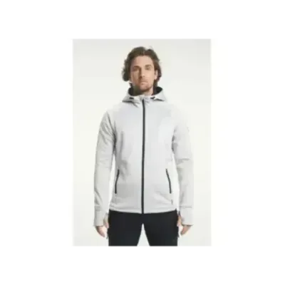 Tenson TXlite Midlayer Zip Light Grey | Мъжки суитшърт с качулка Tenson TXlite Midlayer Zip Light Grey | Мъжки суитшърт с качулка