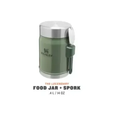 Stanley Legendary Food Jar + Spork 14oz Hammertone | Термос за храна