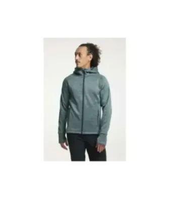 Tenson TXlite Midlayer Zip Dark Green | Мъжки суитшърт с качулка