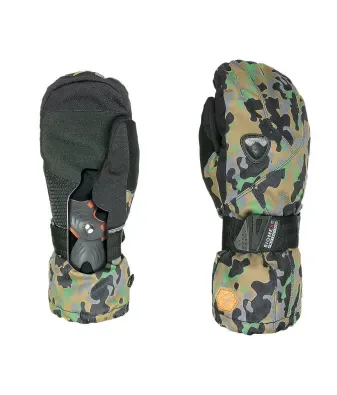 Level Fly Mitt Camo | Детски сноуборд ръкавици с протектор