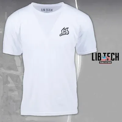 Lib Tech LIB White | Тениска Lib Tech LIB White | Тениска