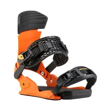 Drake Fifty Orange/Black 2025 - Men's Snowboard Bindings