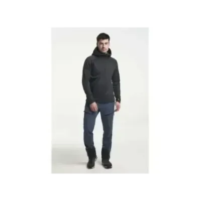 Tenson TXlite Midlayer Zip Black | Мъжки суитшърт с качулка