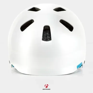 Bontrager Jet Wavecel Child White/Azure | Детска каска за велосипед