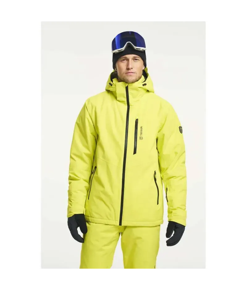 Tenson Brendon Light Yellow - Men's Ski Jacket