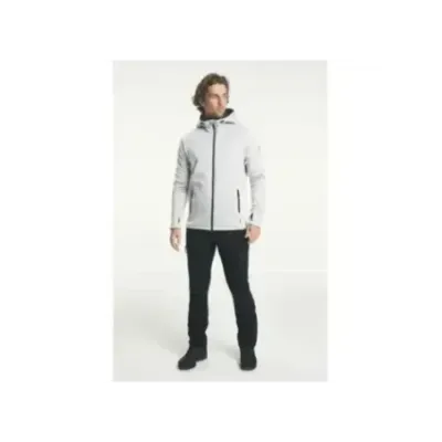Tenson TXlite Midlayer Zip Light Grey | Мъжки суитшърт с качулка Tenson TXlite Midlayer Zip Light Grey | Мъжки суитшърт с качулка