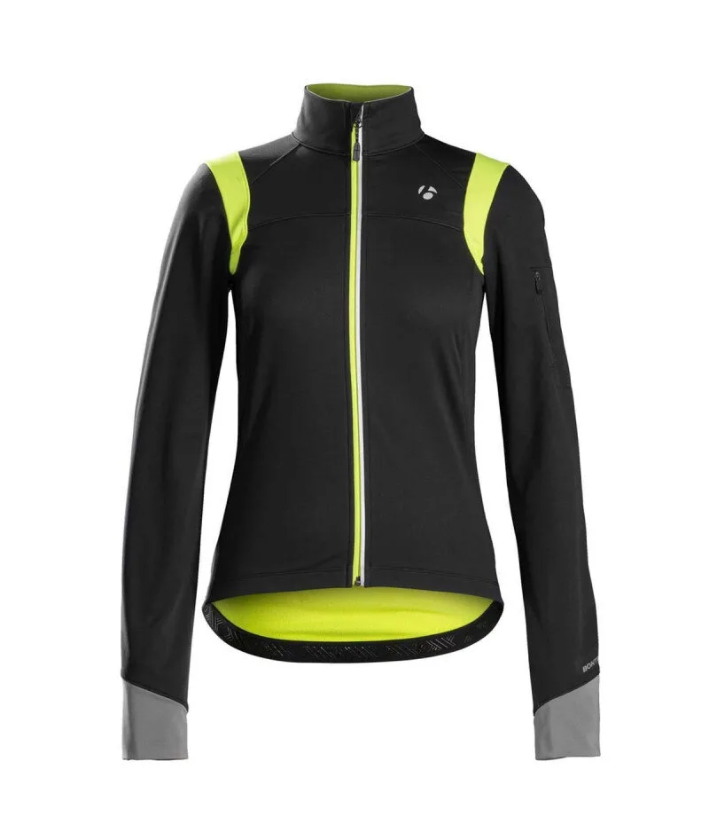 Bontrager Meraj S2 Softshell Jacket Black Visibility | Дамско яке Bontrager Meraj S2 Softshell Jacket Black Visibility | Дамско яке