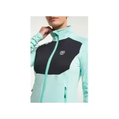 Tenson TXlite Full Zip Light | Дамски междинен слой за туризъм