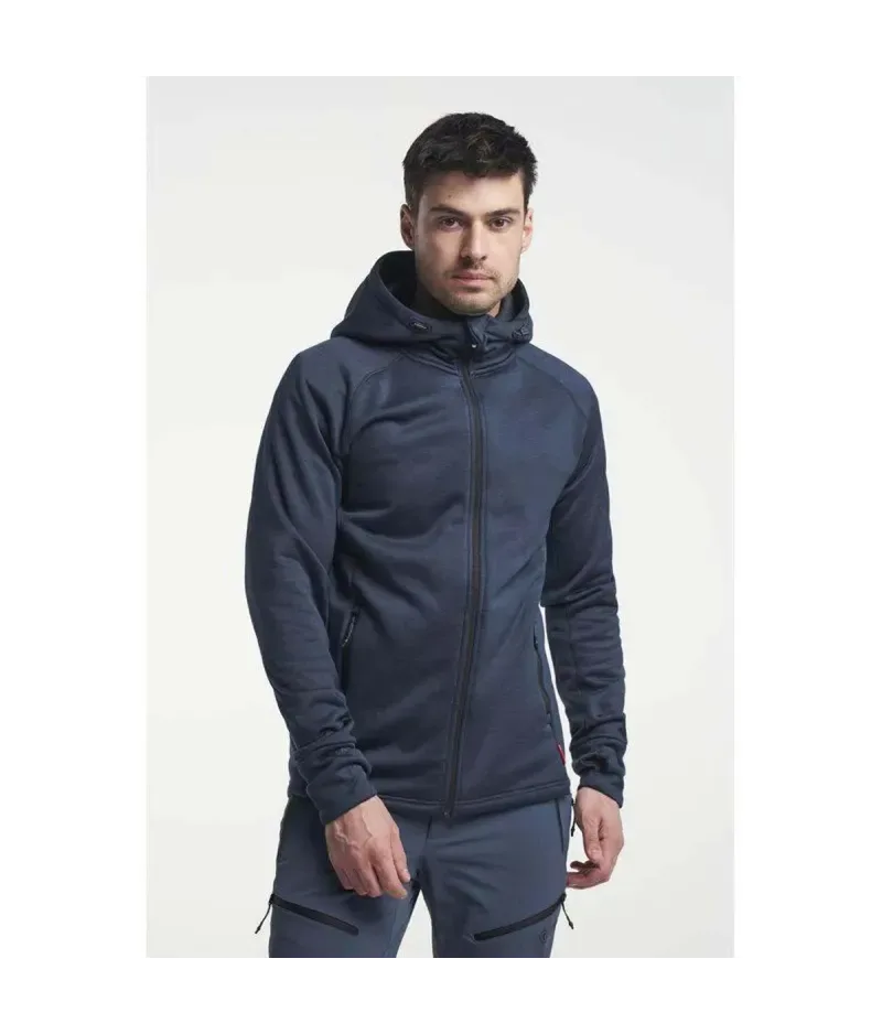 Tenson TXlite Midlayer Zip Dark Blue | Мъжки суитшърт с качулка Tenson TXlite Midlayer Zip Dark Blue | Мъжки суитшърт с качулка