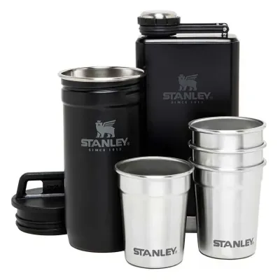 Stanley Pre-Party Shotglass + Flask Pebble | Термос Stanley Pre-Party Shotglass + Flask Pebble | Термос
