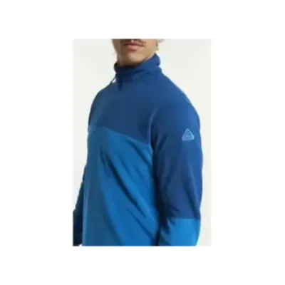 Tenson Himalaya Half Zip Fleece Blue - Men's Hiking Midlayer