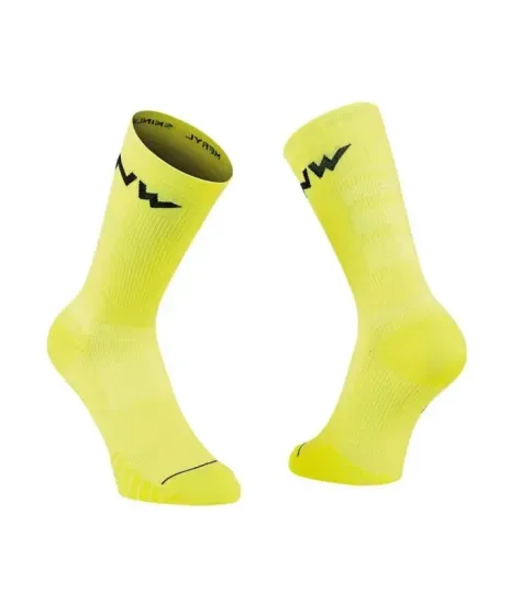 Northwave Extreme Pro Yllw Fluo/BLK | Вело чорапи