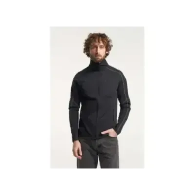Tenson TXlite Full Zip Black - Men's Hiking Midlayer Tenson TXlite Full Zip Black - Men's Hiking Midlayer