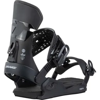 Drake Fifty Black 2026 – Men's Snowboard Bindings – view 3