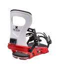 Bent Metal Bolt White/Red 2024 - Men's Snowboard Bindings Bent Metal Bolt White/Red 2024 - Men's Snowboard Bindings