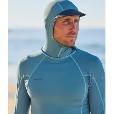 O'Neill Hyperfreak L/S Bluefusion/bluefusion IQ9 – мъжка блуза с UV защита – изглед 4