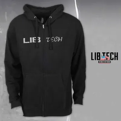 Lib Tech Logo Hooded Zip | Неопренова качулка