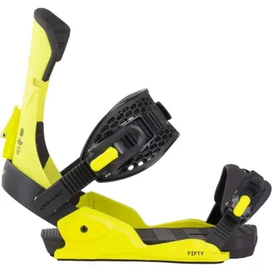 Drake Fifty Lime/Black 2026 – Men's Snowboard Bindings